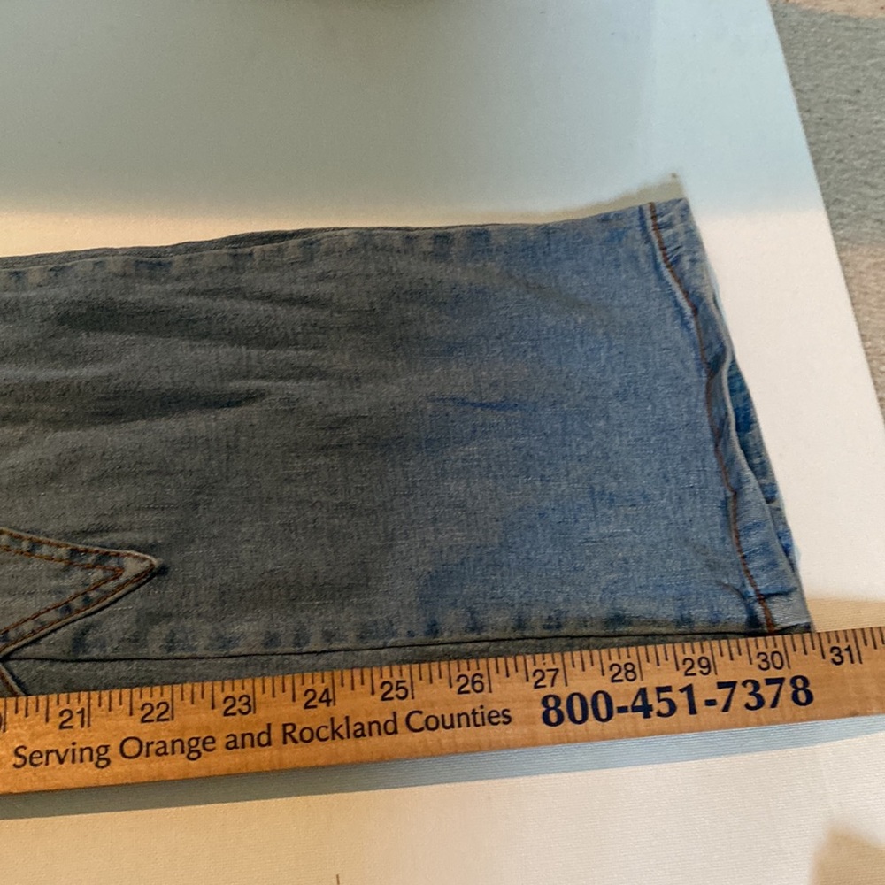 Vintage US Rodeo Bootcut Distressed Jeans - Picture 7 of 11